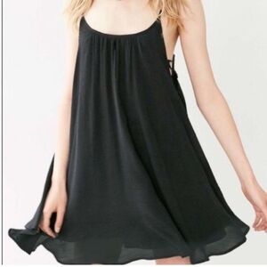 Kimichi Blue Small flowy Black Women's slip dress small